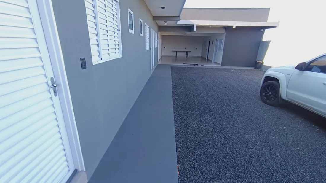 Fachada da Pousada do Carudim