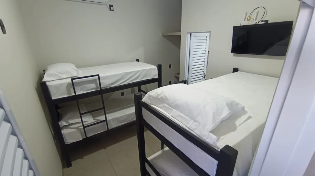 Quarto 7 da pousada do Carudim