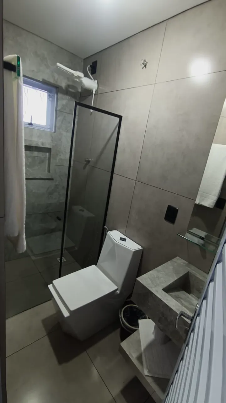 Banheiro privativo do quarto